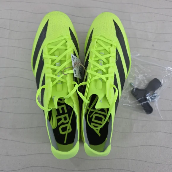 Adidas Mens Adizero Prime SP 3 Strung Lucid Lemon Track Cleats IH5800 Sz 7.5 NEW